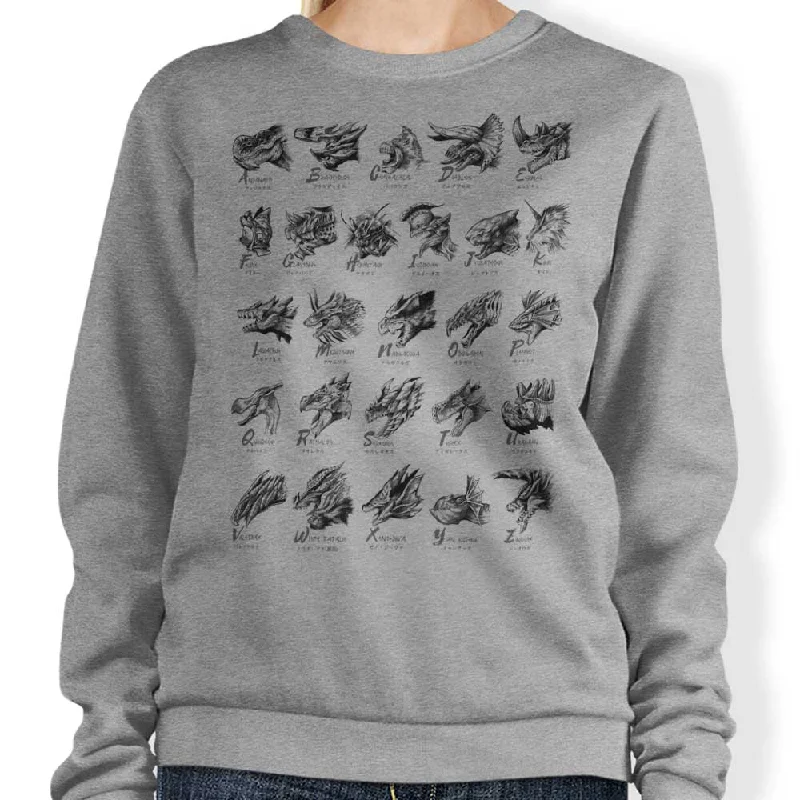 Monsterpedia - Sweatshirt