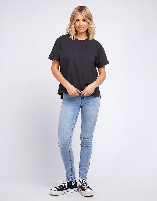 All About Eve AAE Washed Tee Washed Black