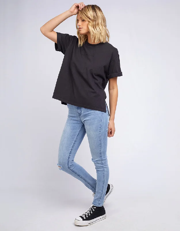 All About Eve AAE Washed Tee Washed Black