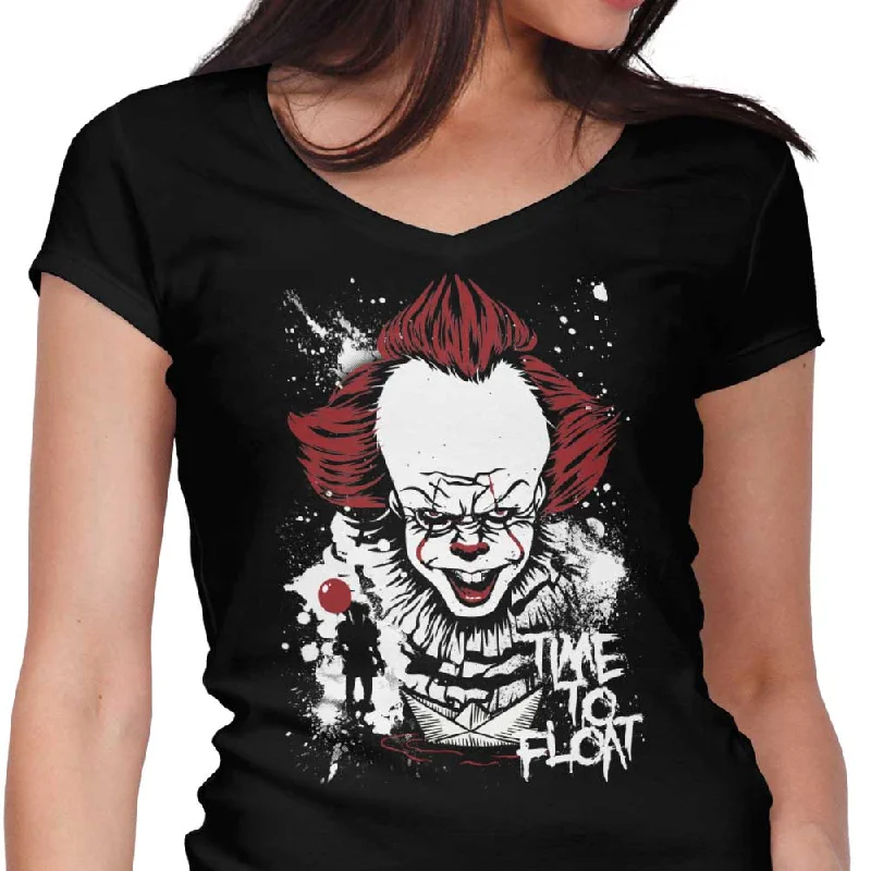 Time to Float - Women's V-Neck