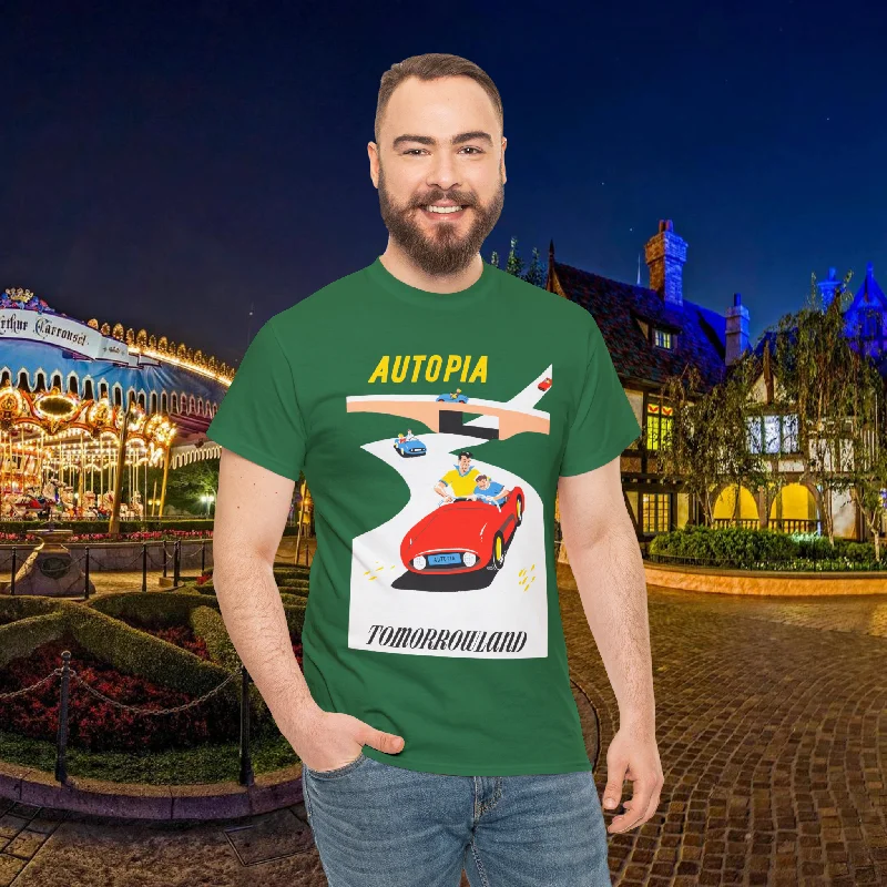 Autopia Vintage Ride Poster Unisex T-Shirt