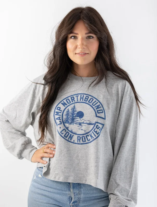 Camp Northbound Cropped Longsleeve Tee