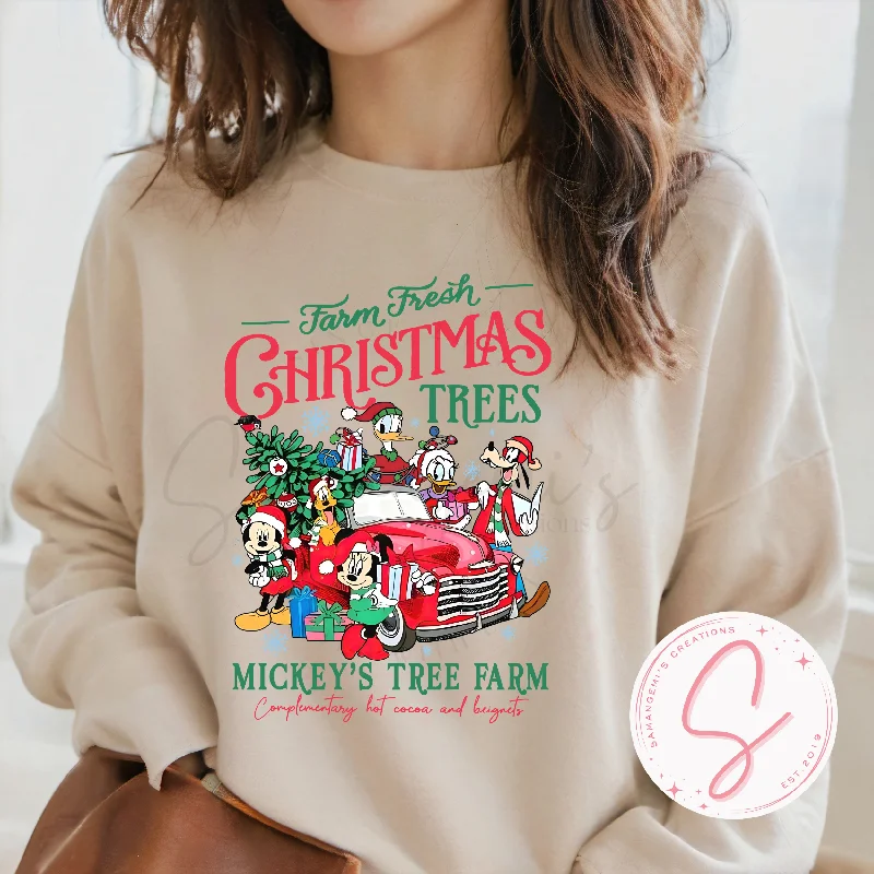 Cartoon Christmas Crewneck