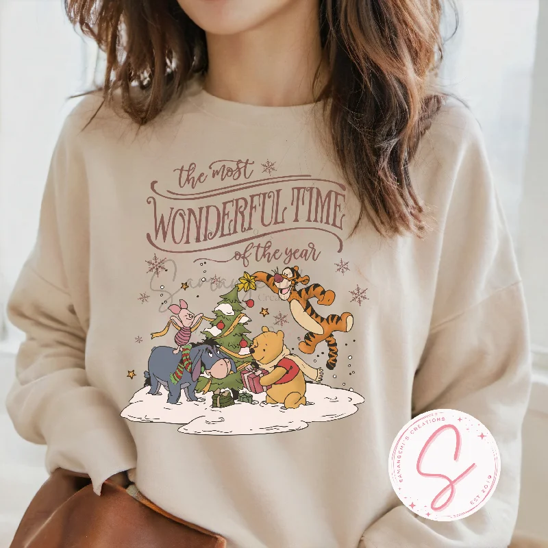 Cartoon Christmas Crewneck