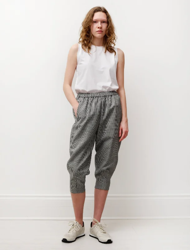 Houndstooth Volume Pants