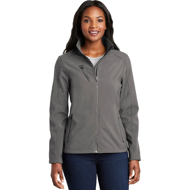 CLOSEOUT - Port Authority Ladies Welded Soft Shell Jacket