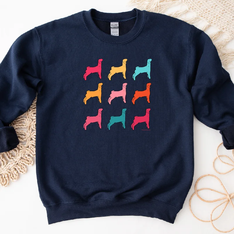 Colorful Bundle Goat Crewneck (S-3XL) - Multiple Colors!