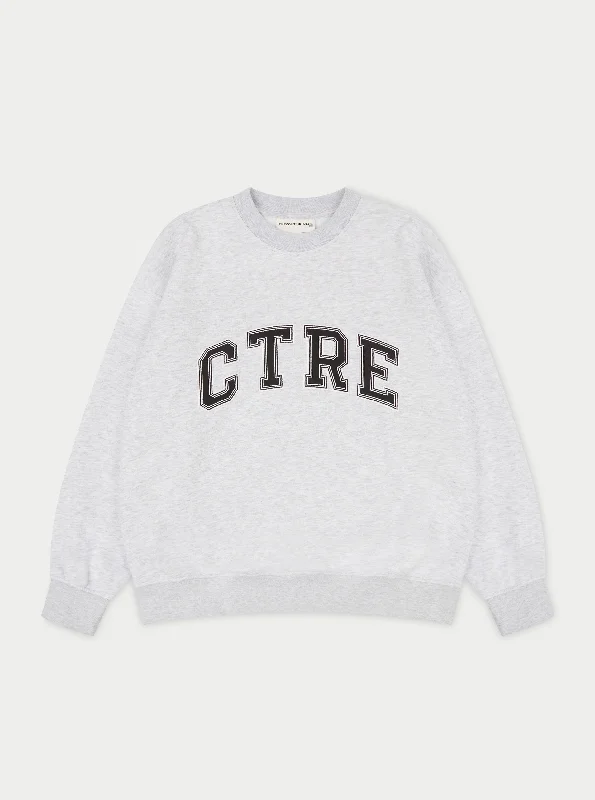 CTRE SWEATSHIRT - GREY MARL