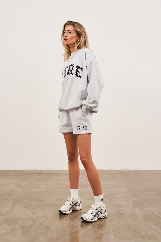 CTRE SWEATSHIRT - GREY MARL