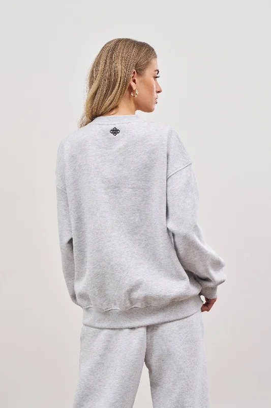 CTRE SWEATSHIRT - GREY MARL