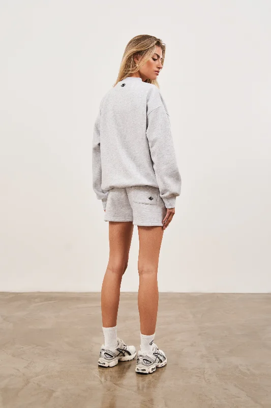 CTRE SWEATSHIRT - GREY MARL