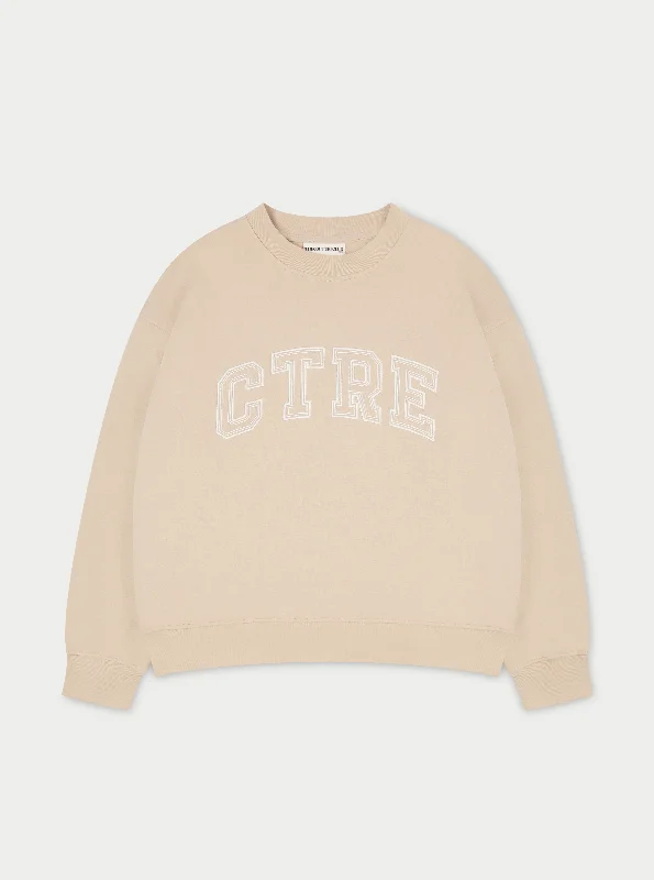 CTRE SWEATSHIRT - STONE