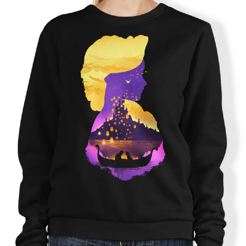 Tower Princess Silhouette - Sweatshirt