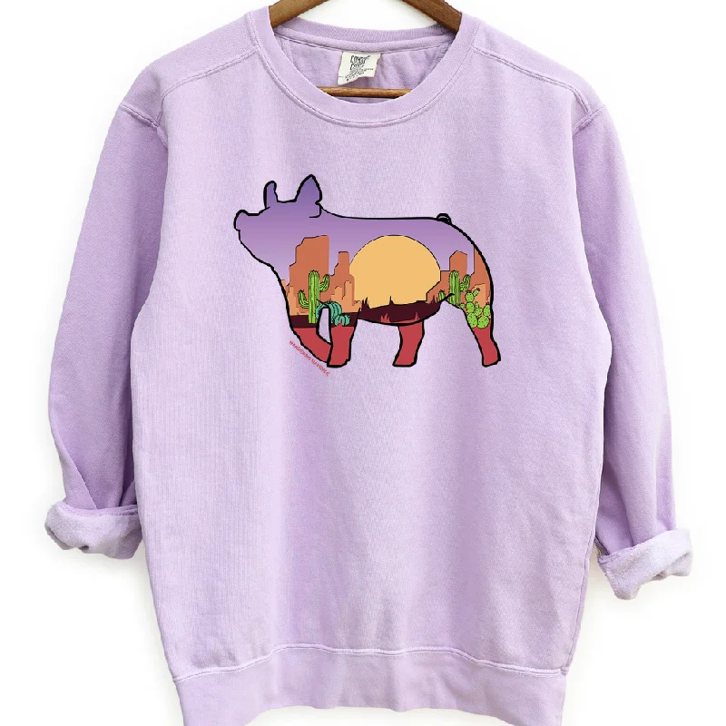 Desert Pig Crewneck (S-3XL) - Multiple Colors!