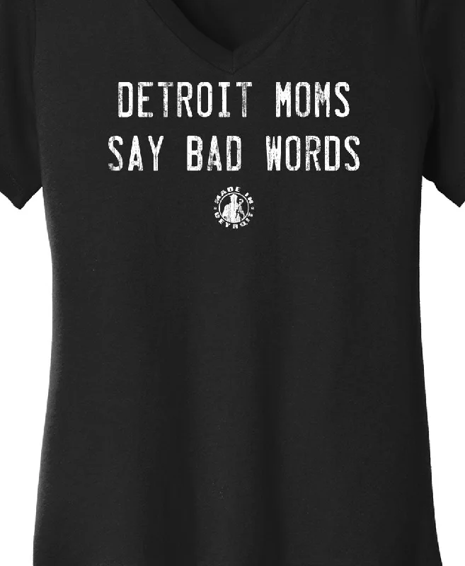 Detroit Moms Cotton V-Neck