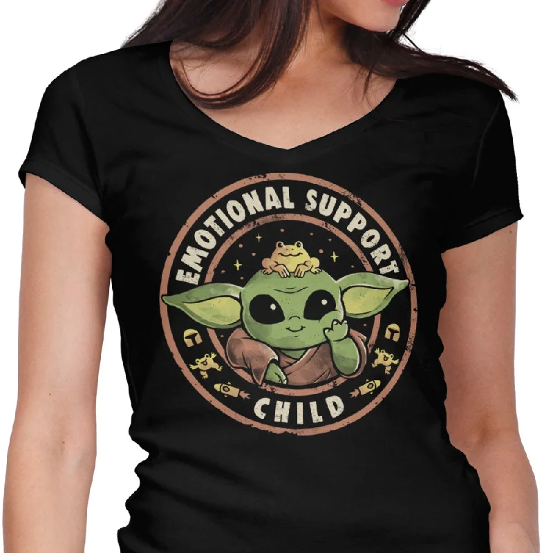 Emotional Support Child - Women's V-Neck