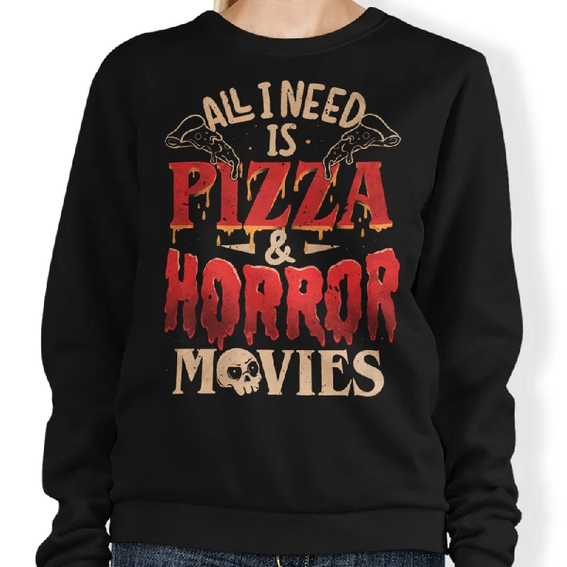 Pizza and Horror - Sweatshirt