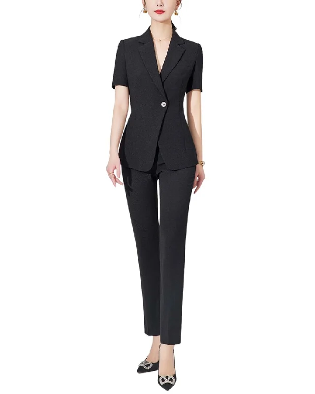 ELAINE 2pc Blazer & Pant Set