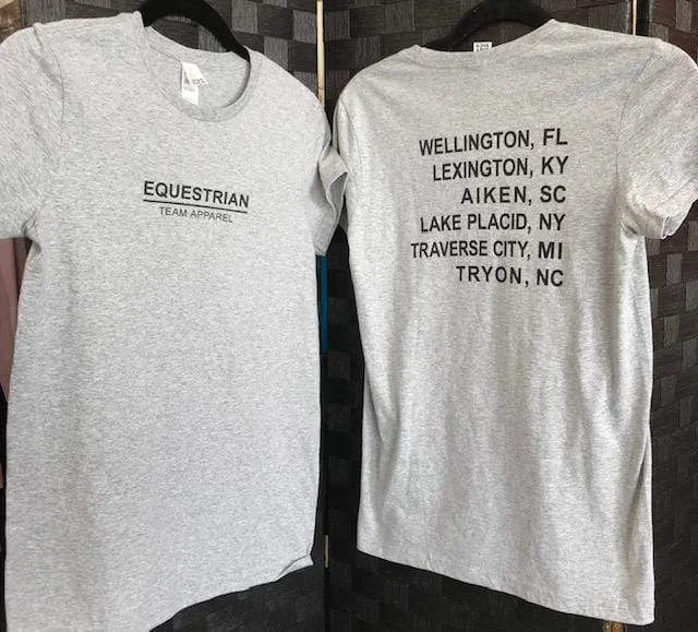 Equestrian Team Apparel- Location Graphic Tee