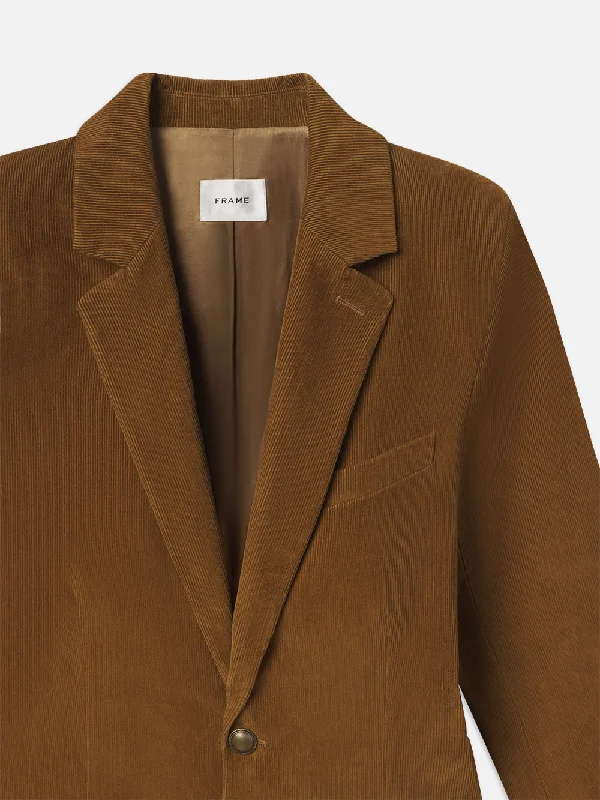 Everyday Corduroy Blazer -- Tobacco