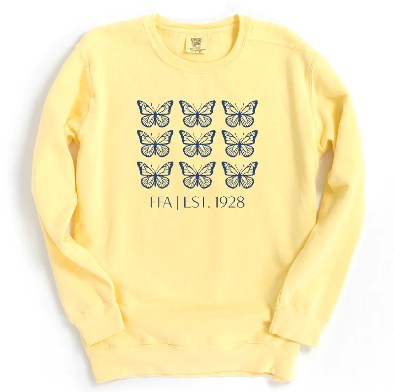 FFA Butterfly Crewneck (S-3XL) - Multiple Colors!