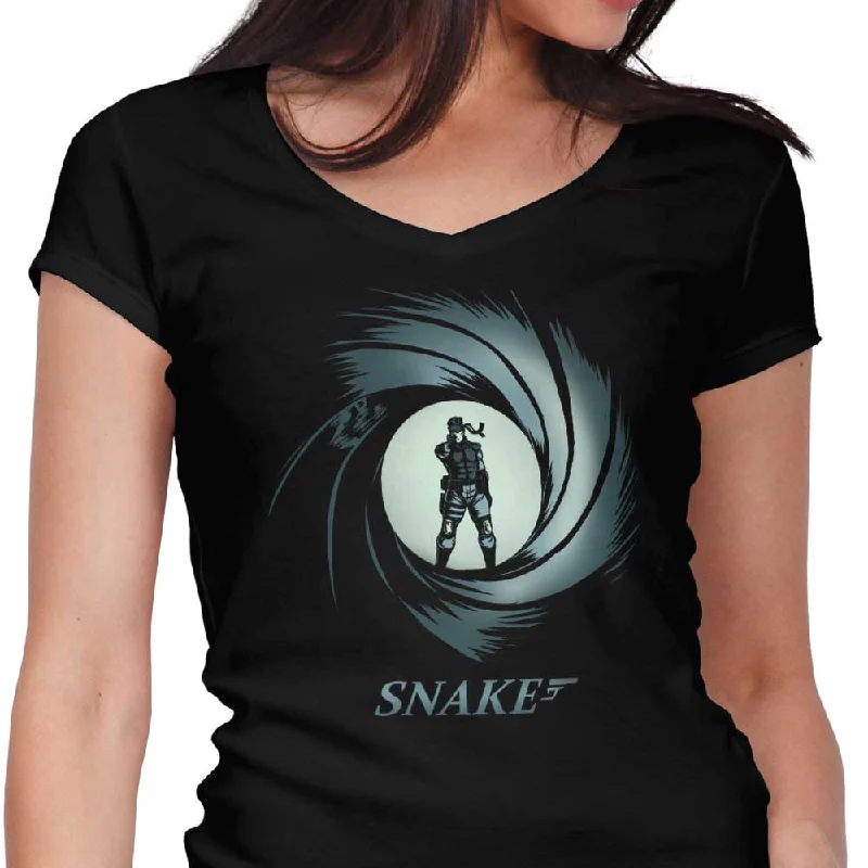 Double O Snake - Women's V-Neck