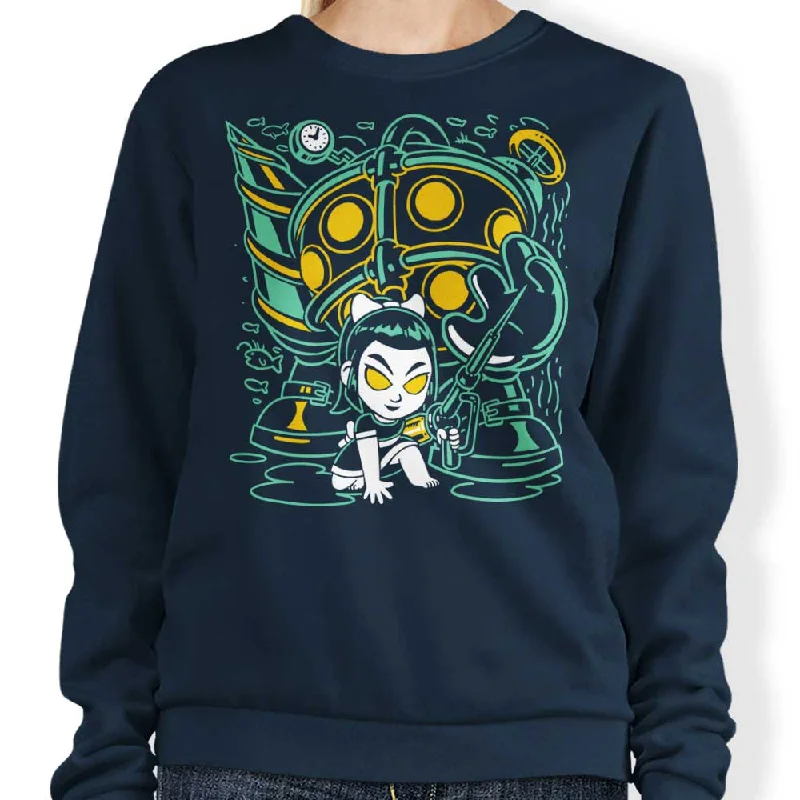 Sweatshirt / Navy / S