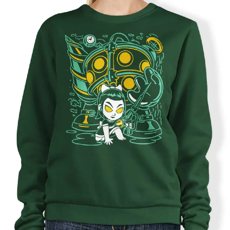 Sweatshirt / Dark Green / S