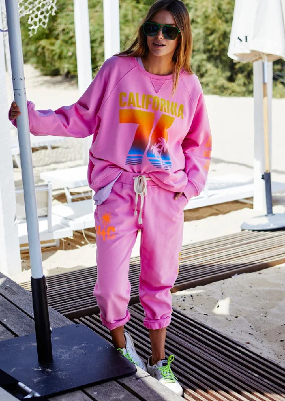 Hammill + Co Cali Sweat Pink