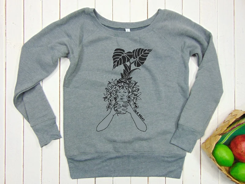 Women's Fleece Sweatshirt ""Kona Coffee"" [FREE SHIPPING]