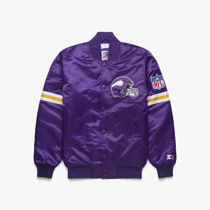 HOMAGE X Starter Vikings Satin Jacket