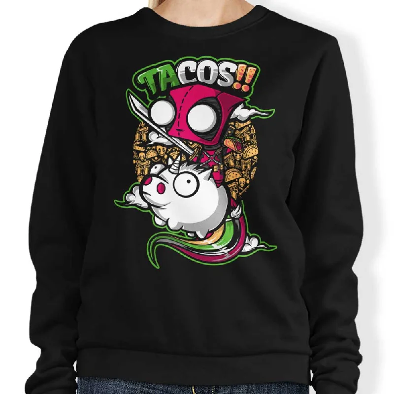 Tacos and Unicorns - Sweatshirt