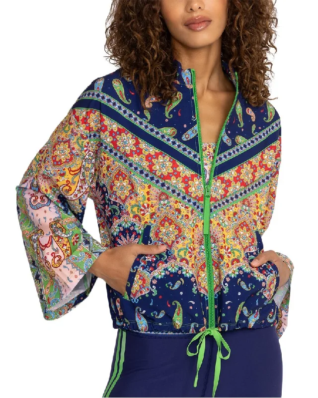 Johnny Was Breamar Night Kimono Sleeve Drop Shoulder Jacket