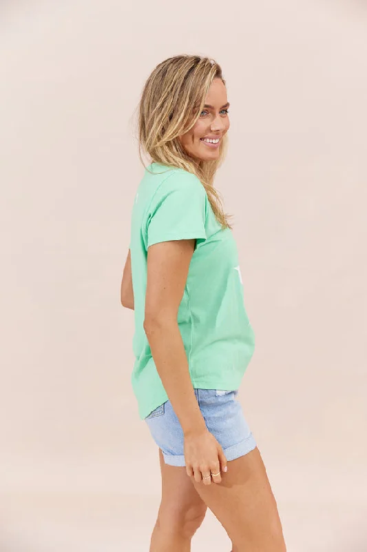 Jovie The Label Freedom Tee Apple Green