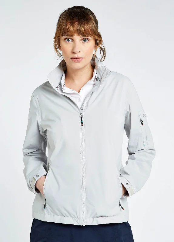 Livorno Women's Fleece-lined Crew Jacket - Platinum