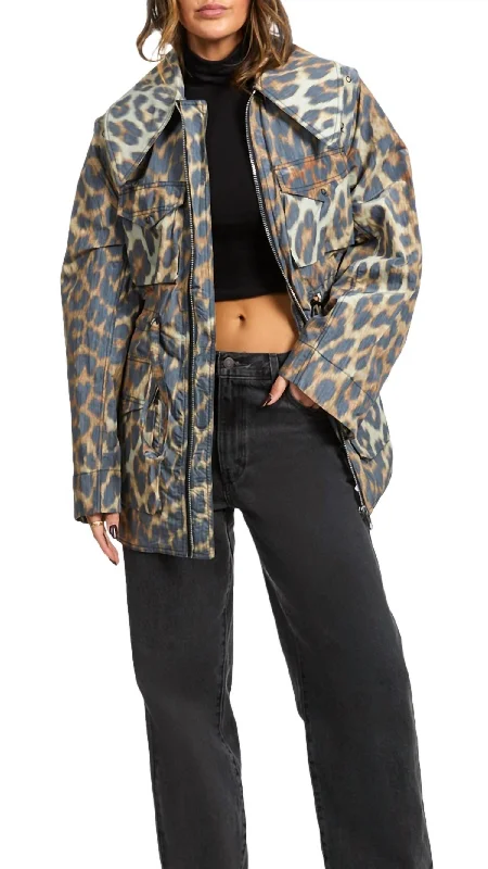 Leopard Print Jacket