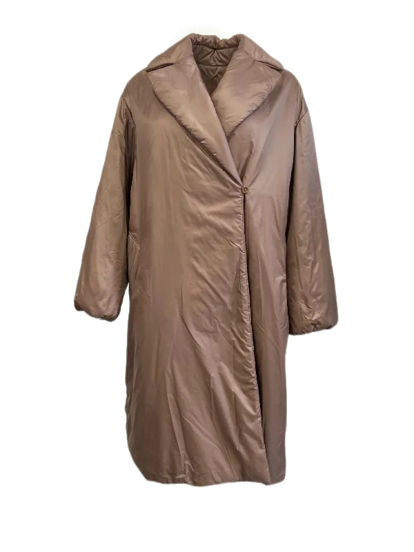 MAX MARA Women's 'The Cube' Greenco Beige Cameluxe Long Coat