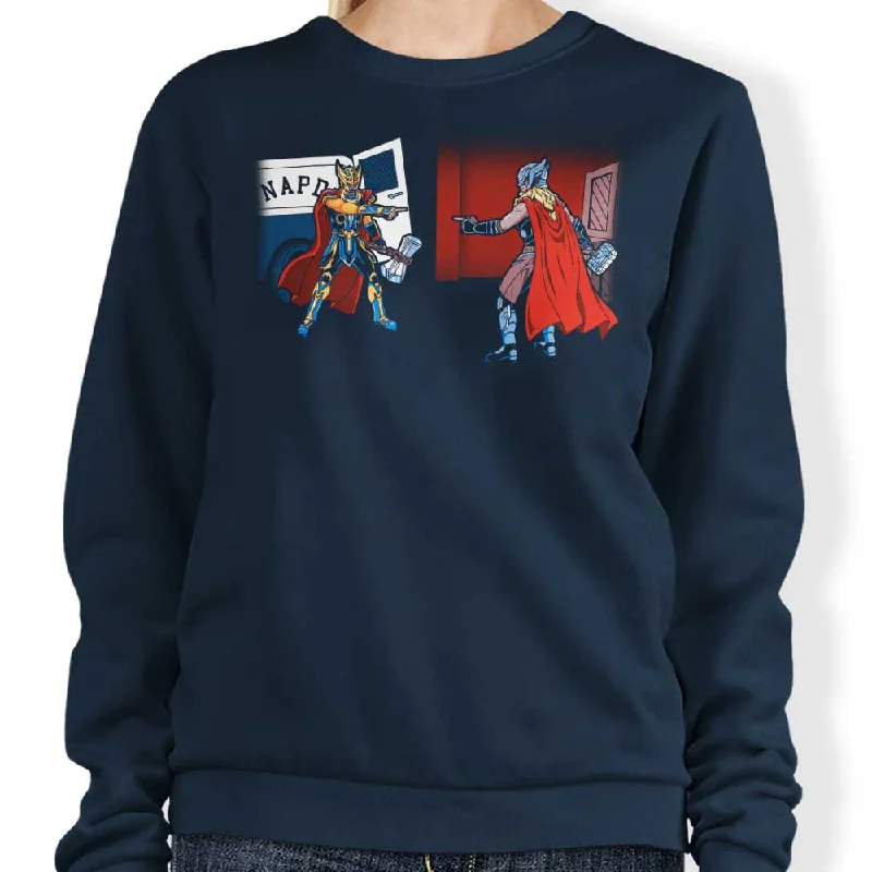 Sweatshirt / Navy / S