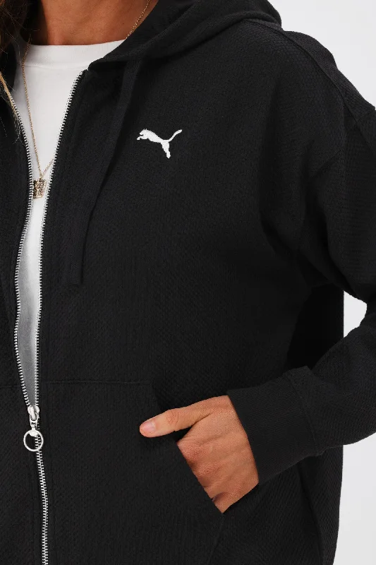 Puma Her Full-Zip Hoodie Black