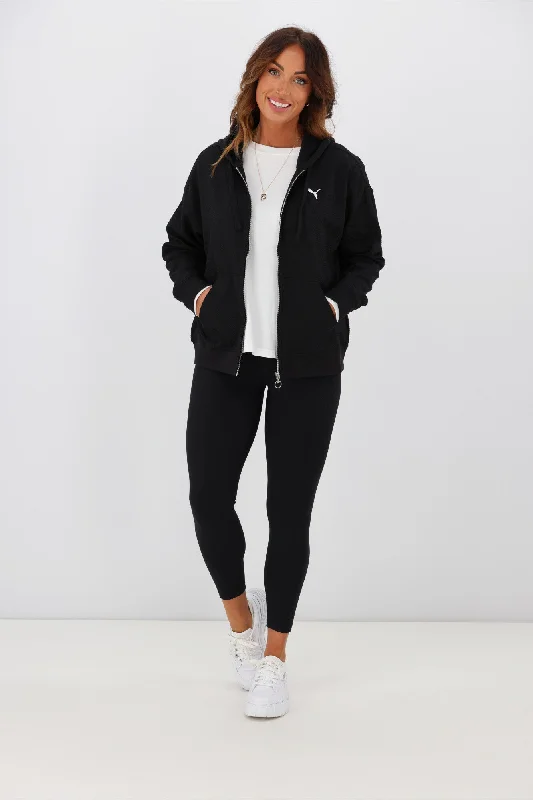 Puma Her Full-Zip Hoodie Black