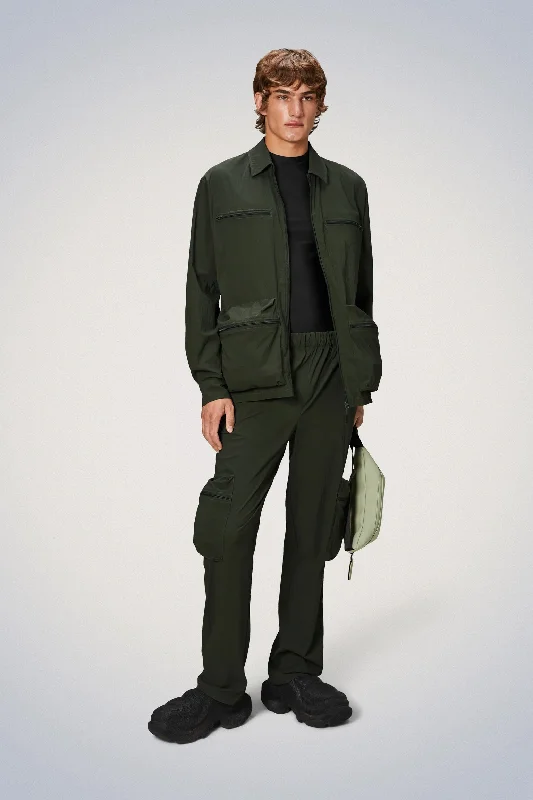 Rains Tomar Overshirt Green