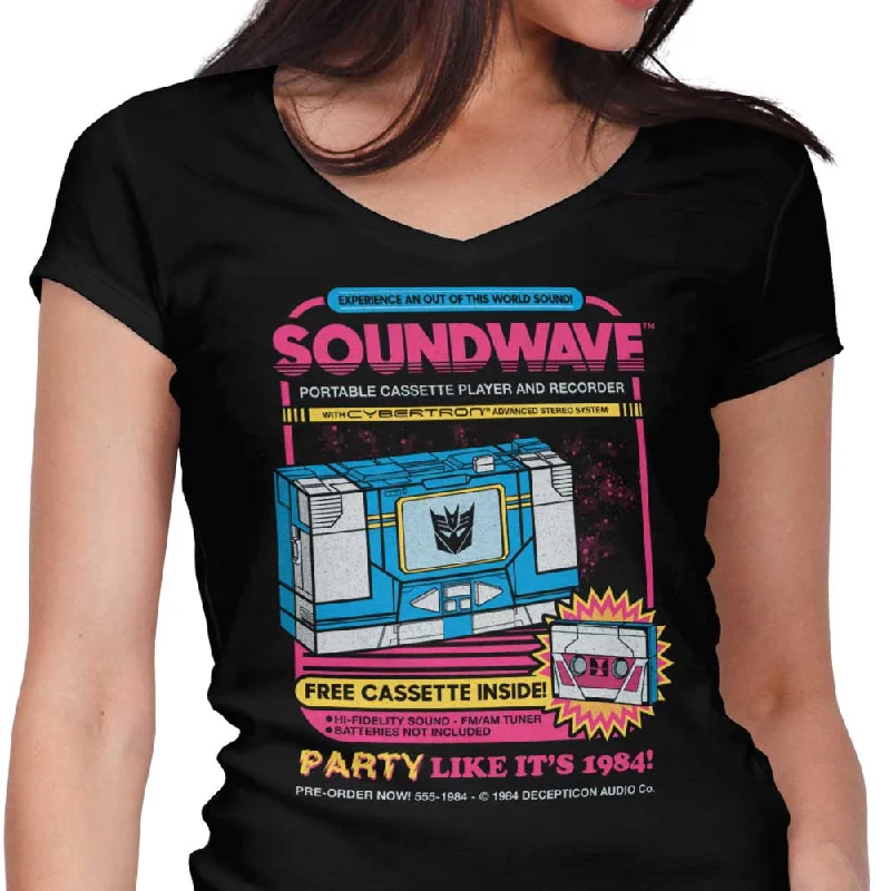 Pump Up The Volume - Women's V-Neck