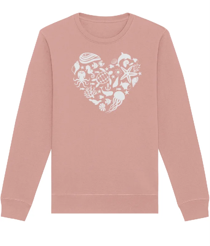 Sea at Heart Organic Sweatshirt