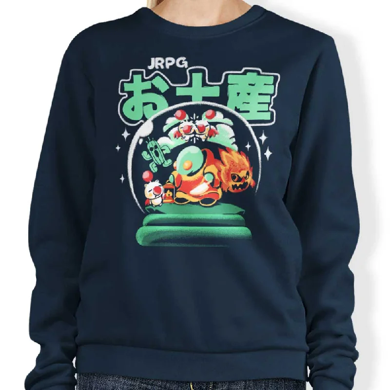 Sweatshirt / Navy / S