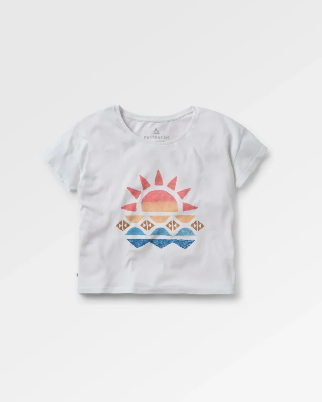 Sunray Recycled Cotton T-Shirt - White