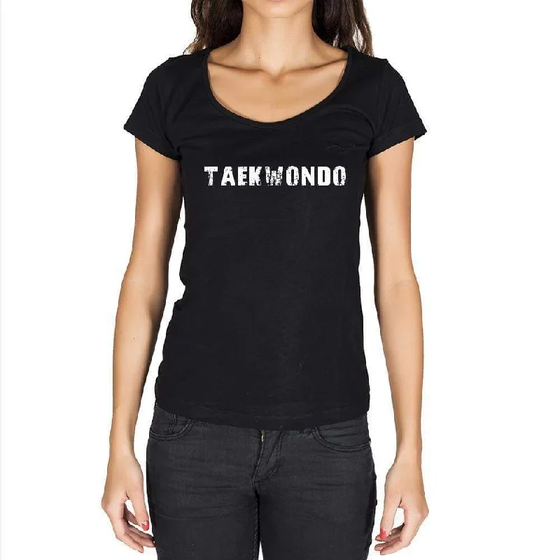 taekwondo, T-Shirt for women, t shirt gift, black