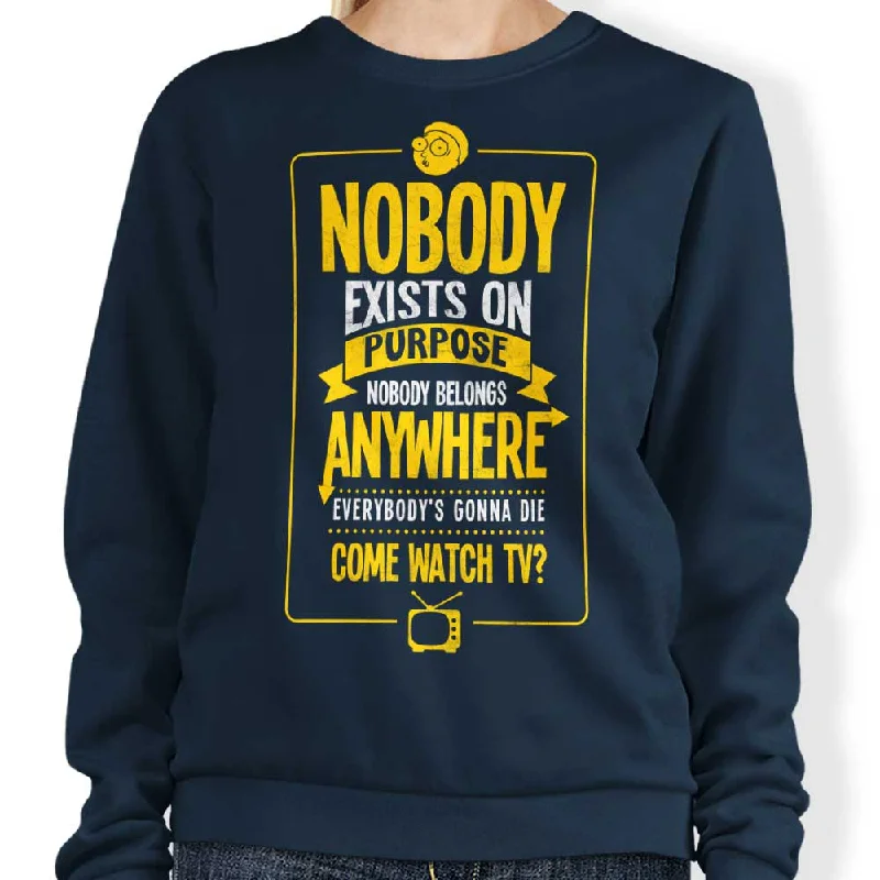 Sweatshirt / Navy / S