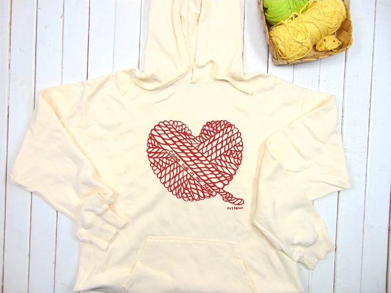 Unisex Hoodie ""Come Live in My Heart"" [American Grown Cotton] FREE SHIPPING