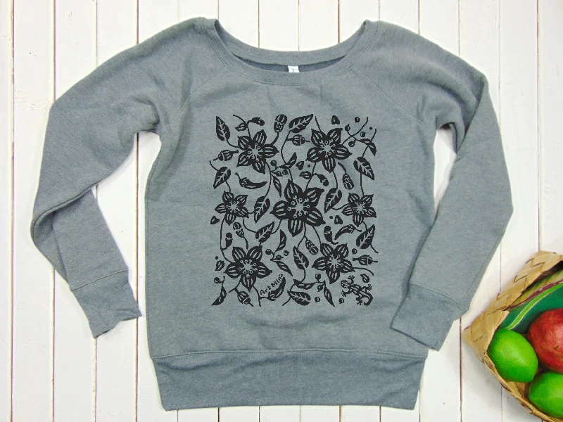 Women's Fleece Sweatshirt ""Shishito Pepper""  [FREE SHIPPING]