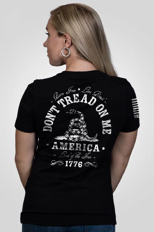 Don't Tread On Me - Women's Relaxed Fit V-Neck Shirt